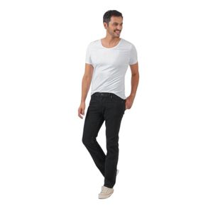 Jeans Hombre Rider Calce Regular Negro