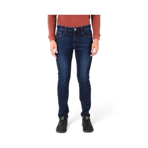 Jeans Hombre Ellus AM070219 Skinny Tiro Medio Azul Oscuro