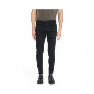 Jeans Hombre Ellus AM194505 Skinny Tiro Bajo Negro