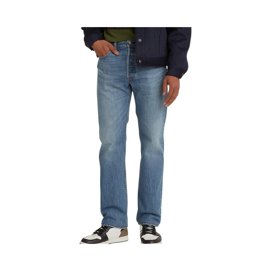 Jeans Recto Hombre Levis 501 Original Azul