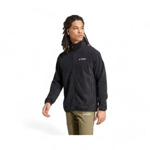 Chaqueta Outdoor Hombre Adidas Terrex Fleece Negro