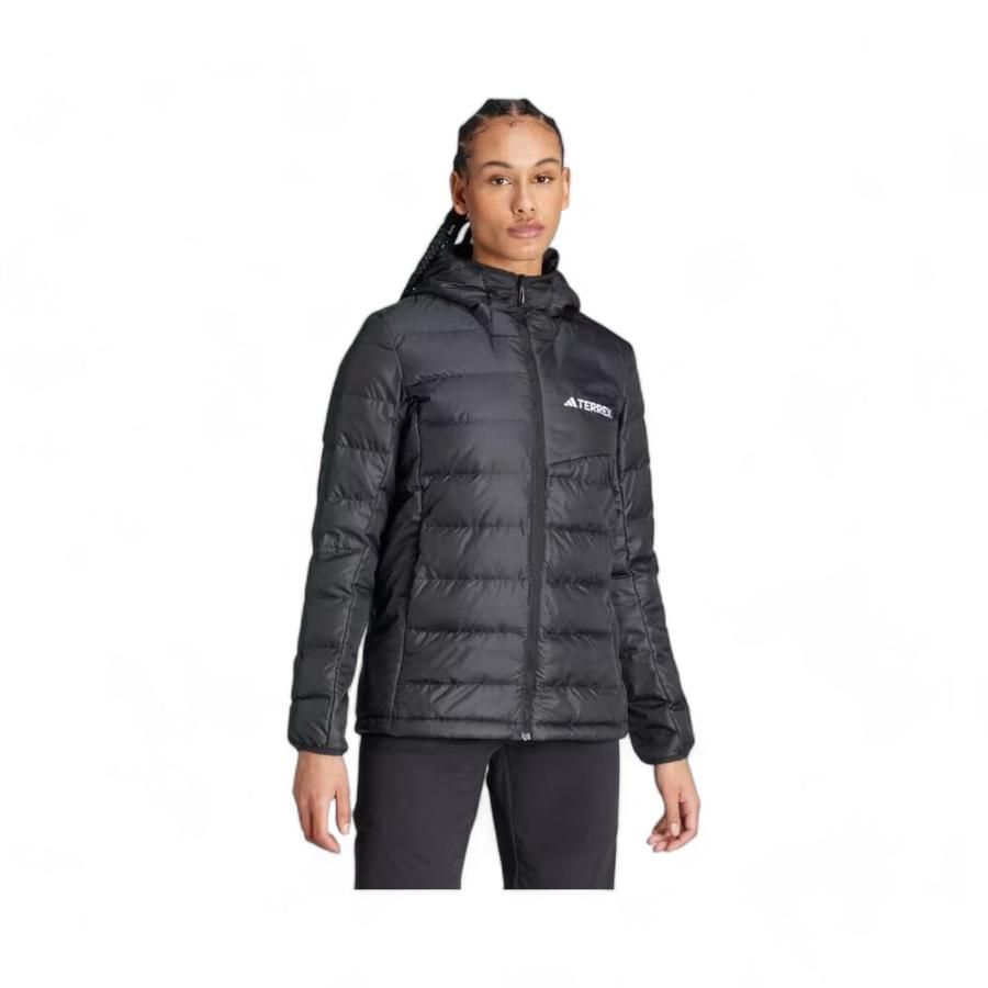 Chaqueta Outdoor Gorro Mujer Adidas Terrex MT Down Negro