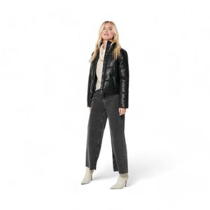 Chaqueta Urbana Mujer Only Jdy Cuero PU Negro