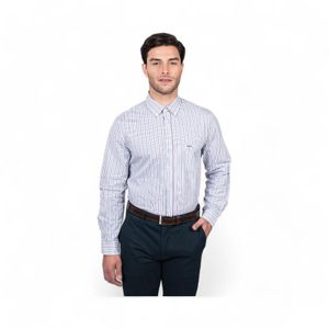 Camisa Hombre McGregor Rockefeller Smart Listada Lila