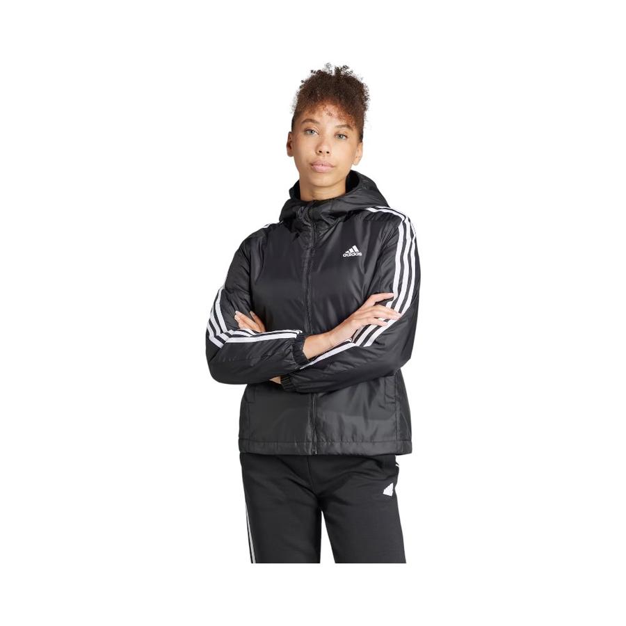 Chaqueta Térmica Mujer Adidas Essentials Con Capucha Negro