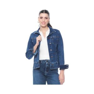 Chaqueta Mujer Wados Denim Manga Larga Azul