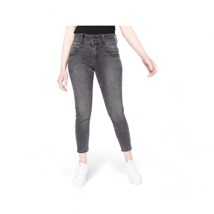 Jeans Leggings Tiro Medio Mujer Ellus Candice Gris