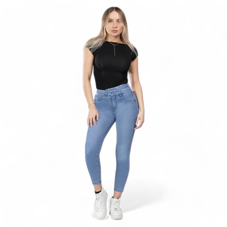Jeans Skinny Mujer Mohicano 3759 Push Up Azul