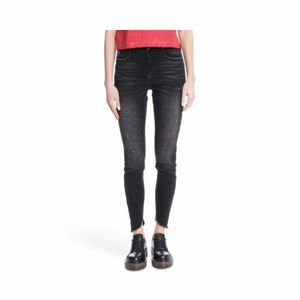 Jeans Mujer Ellus Lilly Tiro Alto Gris Oscuro