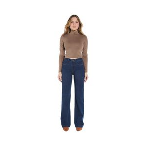 Jeans Mujer Amalia Recto Tiro Alto 5067 Azul