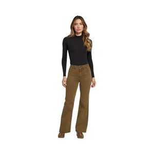 Jeans Mujer Amalia Wide Leg 5117 Café