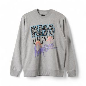 Polerón Mujer TBC Kiss Logo Cerrado Gris Claro