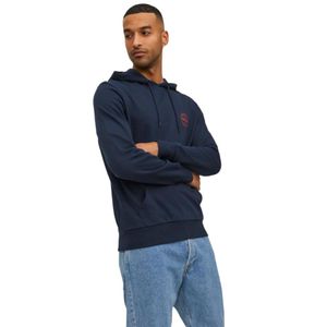Poleron Shark Capucha Hombre Jack & Jones Navy
