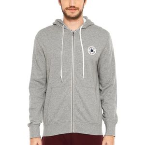 Polerón Hombre Converse Core Full Zipper Gris