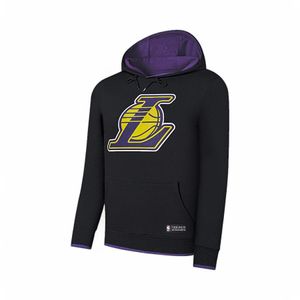 Polerón Hombre NBA Core LA Lakers Hoodie Negro/Morado