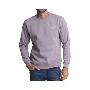 Polerón Crew Neck Fleece Hombre Ellus Estampado Lavanda