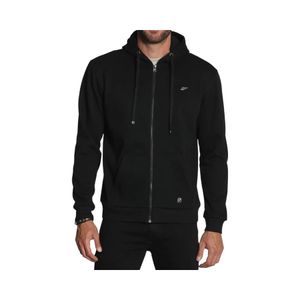 Polerón Bonded Pique Micropolar Hombre Ellus Negro