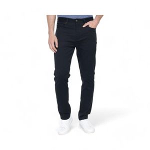 Pantalón Gabardina Hombre Potros Atenas Slim Fit Negro