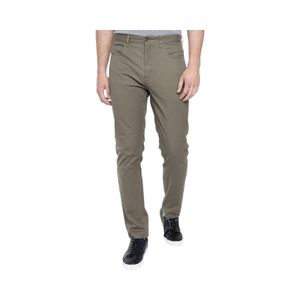 Pantalón Gabardina Hombre Potros Atenas Slim Fit Olivo