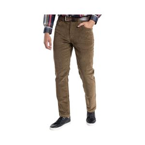 Pantalón Cotelé Hombre Potros Castilla Slim Fit Café