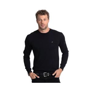 Sweater Hombre Ellus Regular Cuello Redondo Negro