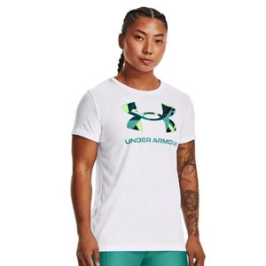 Polera Estampada Under Armour Mujer Blanco