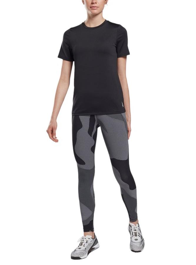 Polera Reebok Mujer workout Ready Speedwick Negra