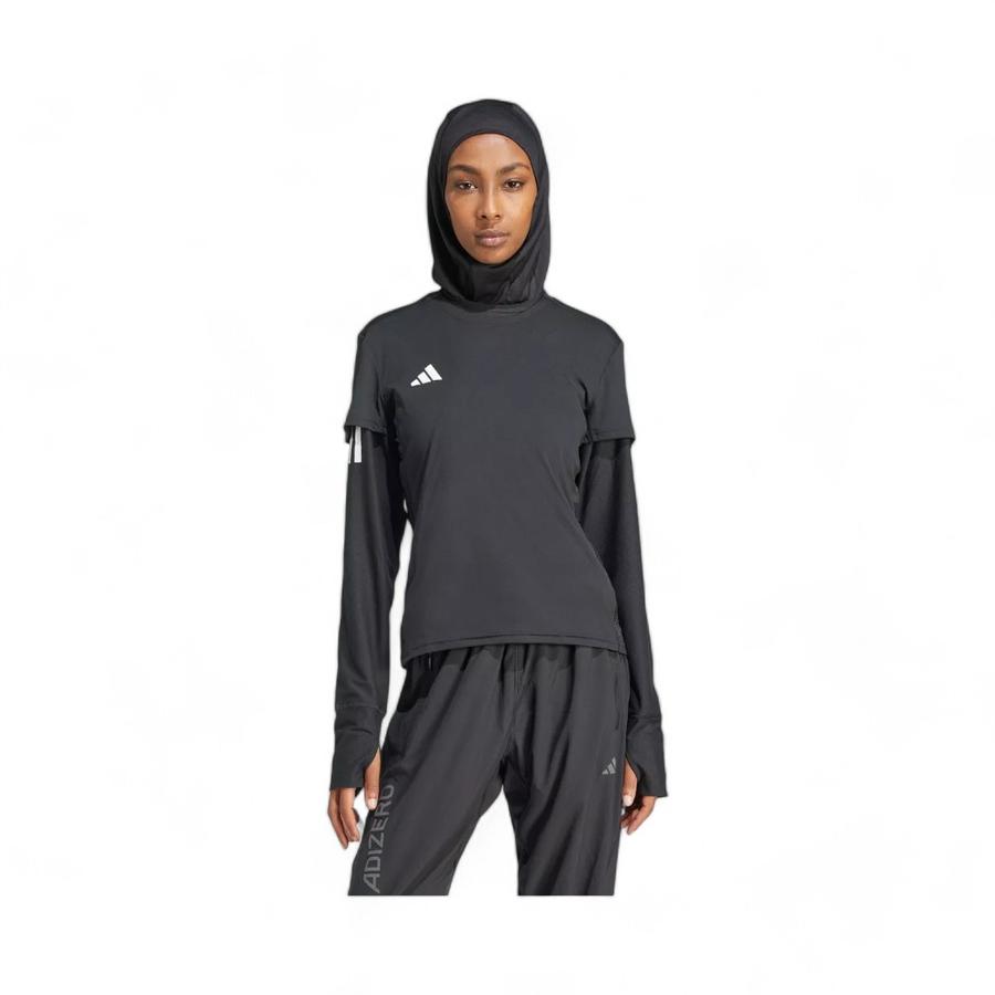 Polera Deportiva Mujer Adidas Adizero Essentials Negro