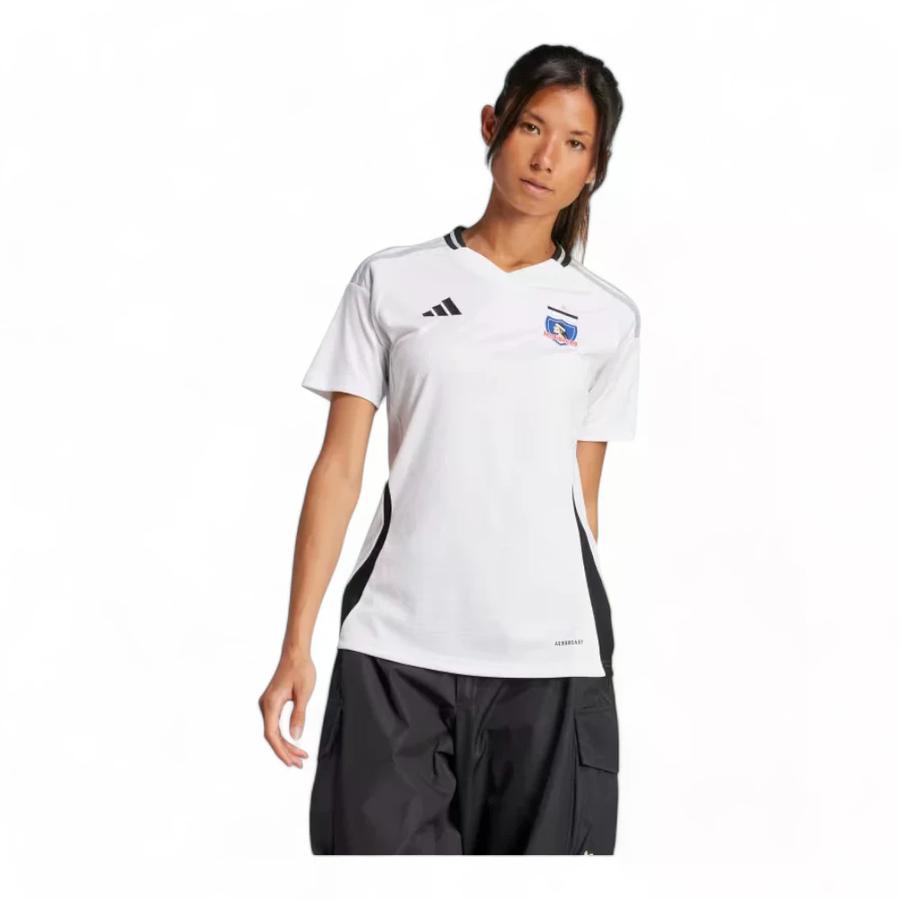 Camiseta Local Mujer Adidas Colo Colo 2025 Blanco