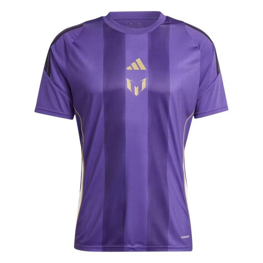 Polera Messi Entrenamiento Hombre Adidas Morado