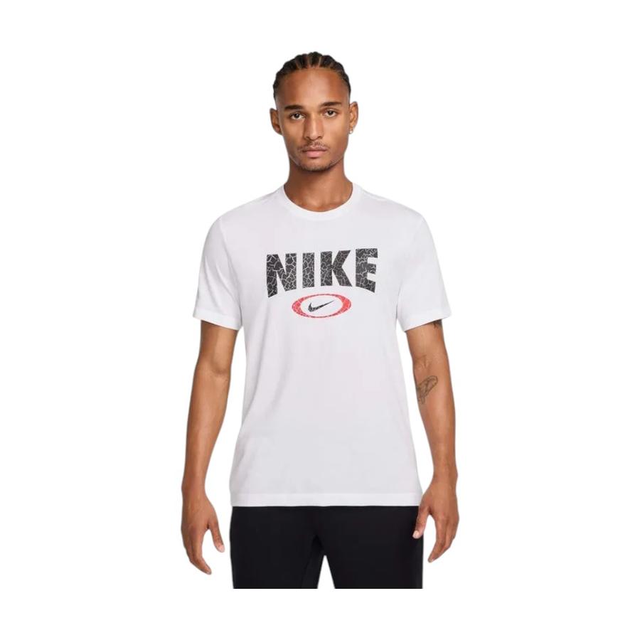 Polera Hombre Nike Sportswear Fitness Blanco
