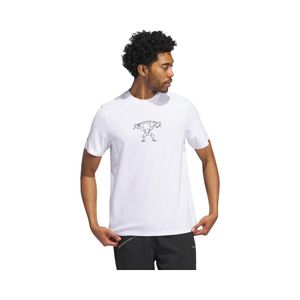 Polera Hombre Adidas Shmoofoil Lifter Blanca