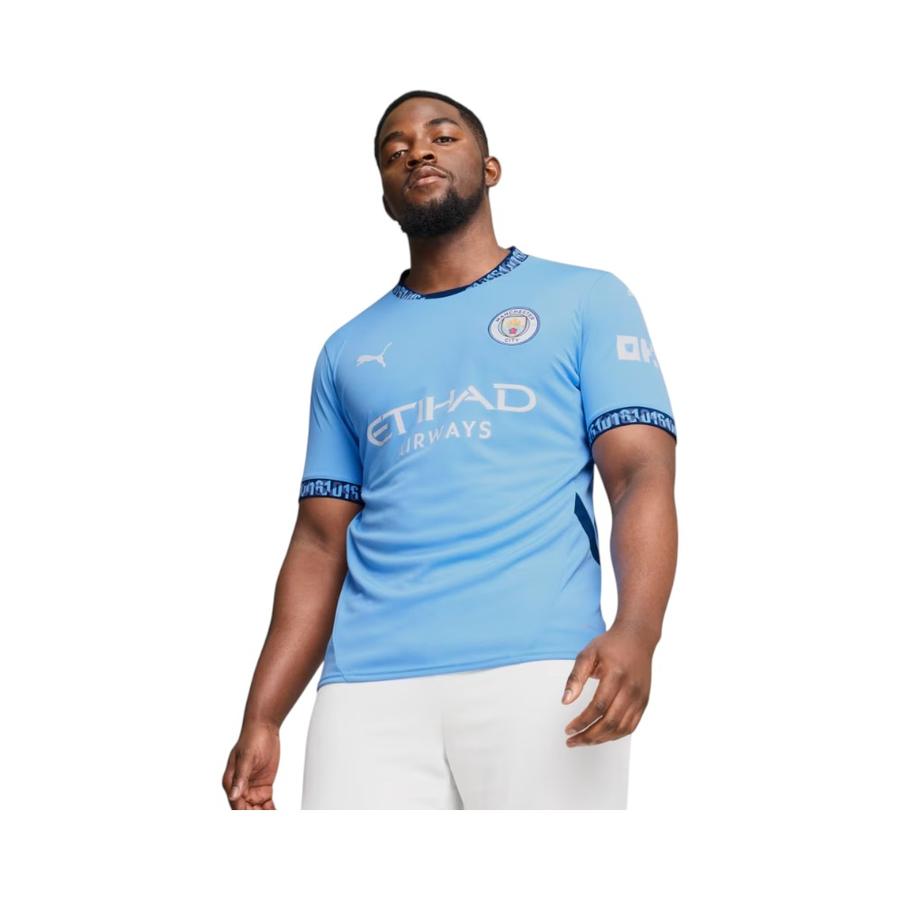 Camiseta Hombre Puma Manchester City Local 24/25 Celeste