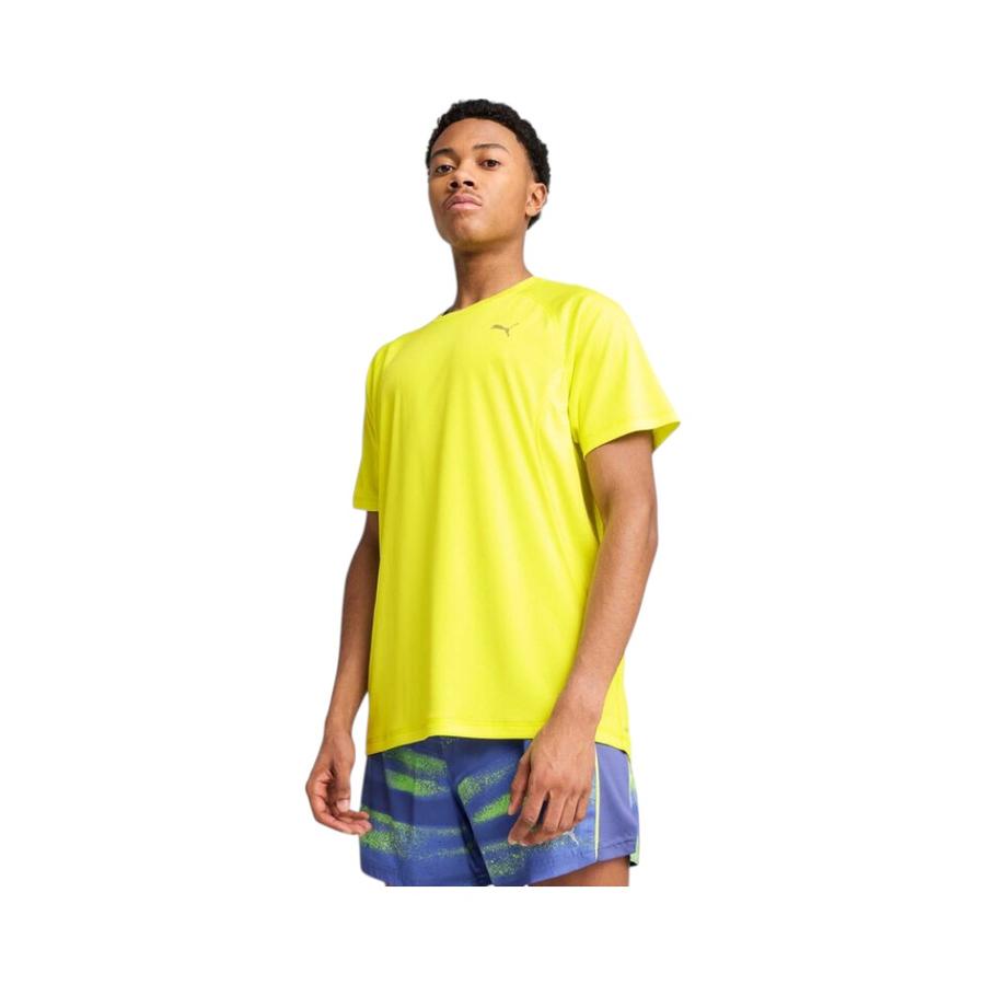 Polera Running Hombre Puma Velocity Amarillo