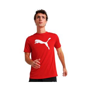 Polera Training Hombre Puma ESS Poly Rojo