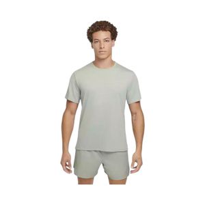 Polera Deportiva Hombre Nike Dri-Fit Miler Verde Claro