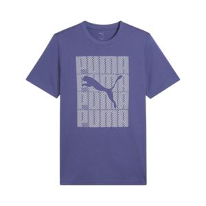 Polera Hombre Puma Graphics Wording Azul