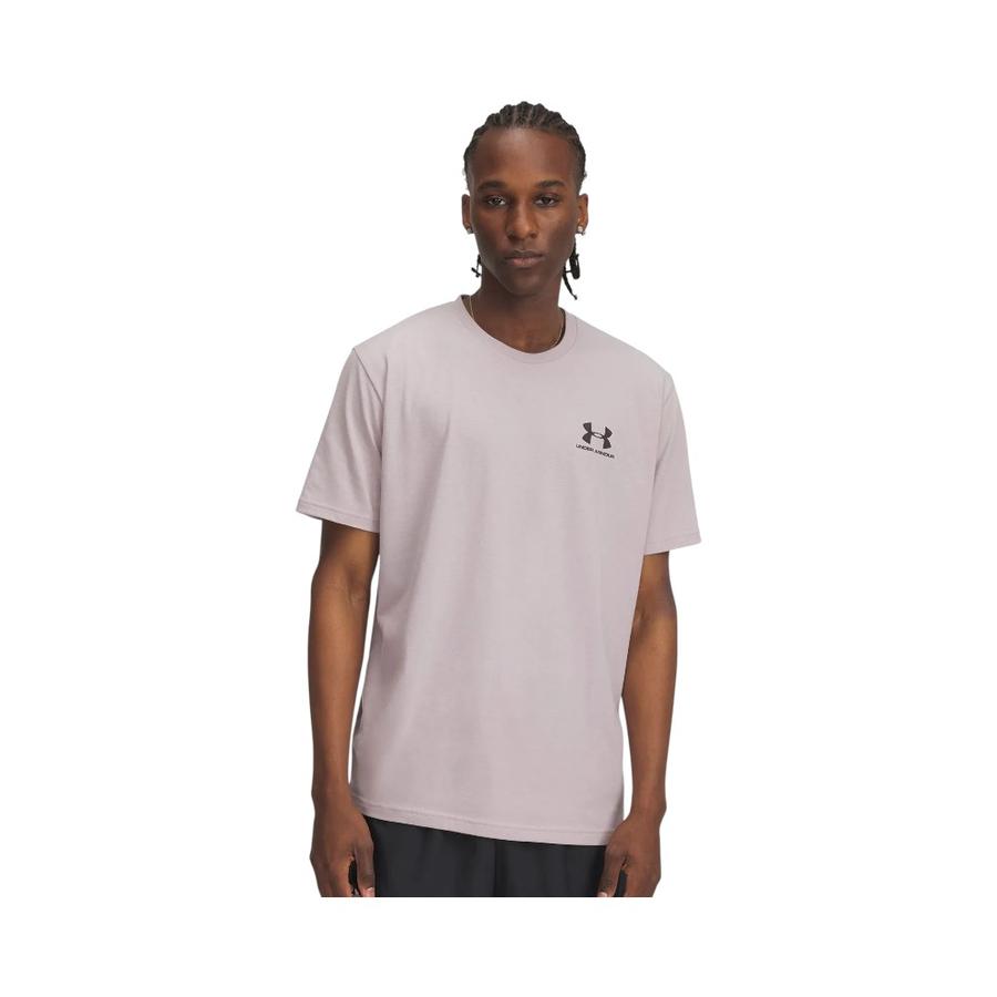 Polera Hombre Under Armour Left Chest Gris