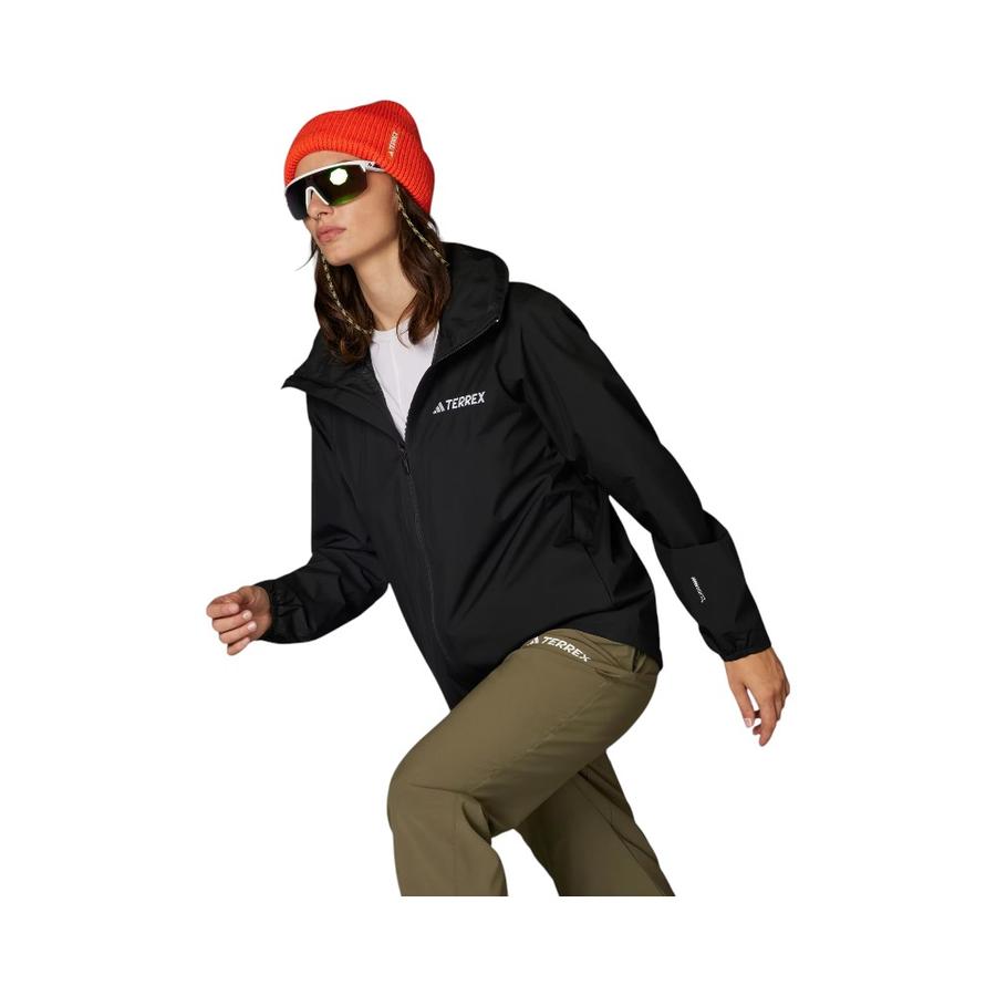 Chaqueta Mujer Adidas Essentials Lluvia Climaproof Negro