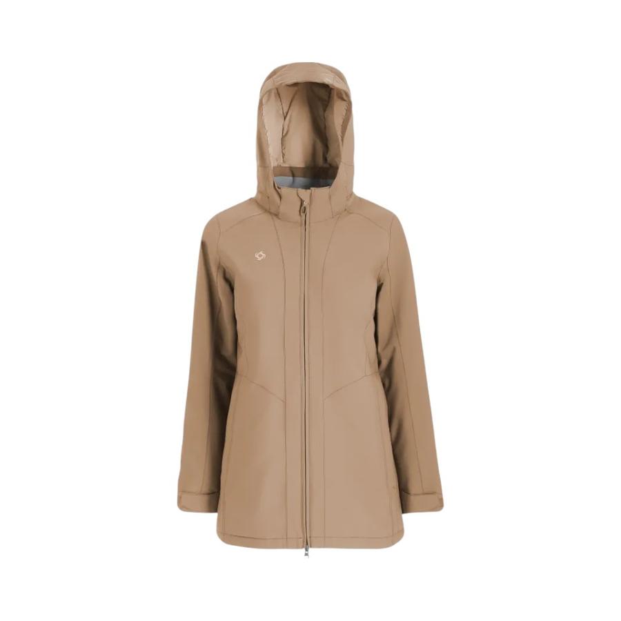 Parka Mujer Doite Fenix Térmica Impermeable Beige