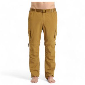 Pantalón Desmontable Hombre Kannu Mostaza