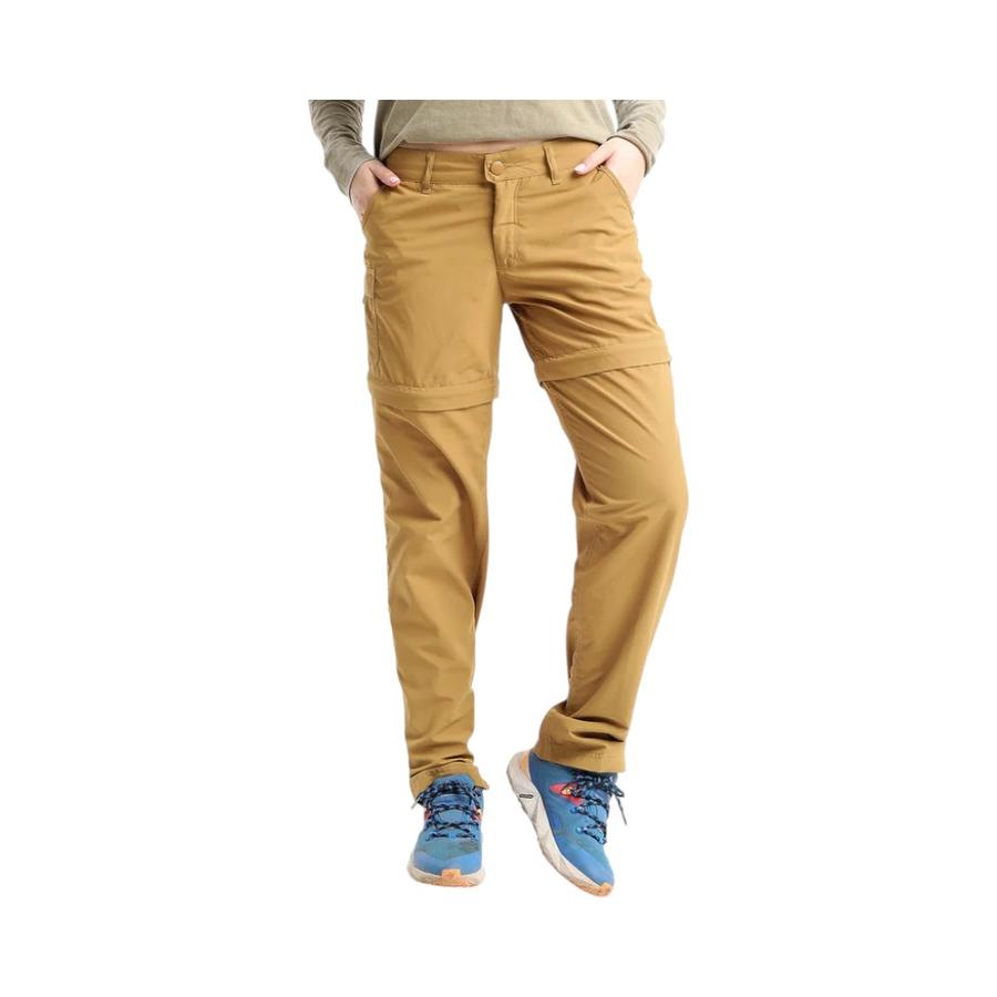 Pantalón Mujer Kannu Desmontable Mostaza