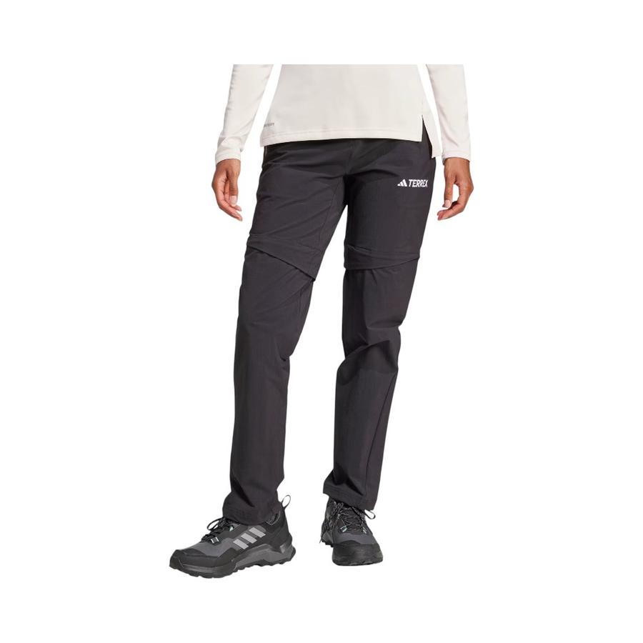 Pantalón Trekking Mujer Adidas Terrex Multi Zip Off Negro