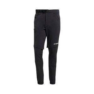 Pantalón Hombre Adidas Terrex Zip-Off Senderismo Negro