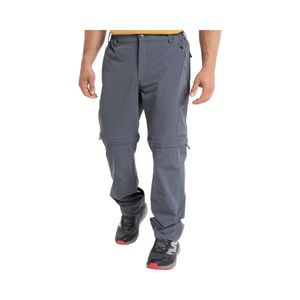 Pantalón Hombre Kannu Desmontable Outdoor Gris