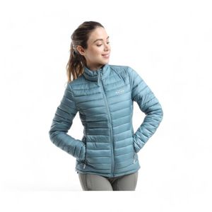 Parka Acolchada Mujer Kannu Rahue Azul Piedra
