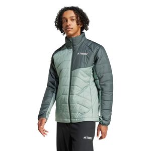 Chaqueta Térmica Hombre Adidas Terrex Multi Sintética Verde
