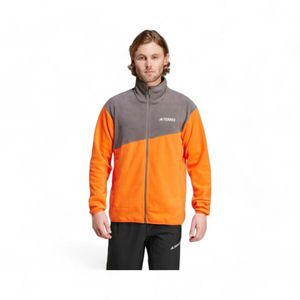 Chaqueta Outdoor Hombre Adidas Terrex Fleece Naranjo
