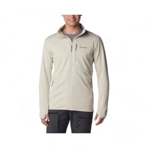 Polar Outdoor Hombre Columbia Park View Full Zipper Beige