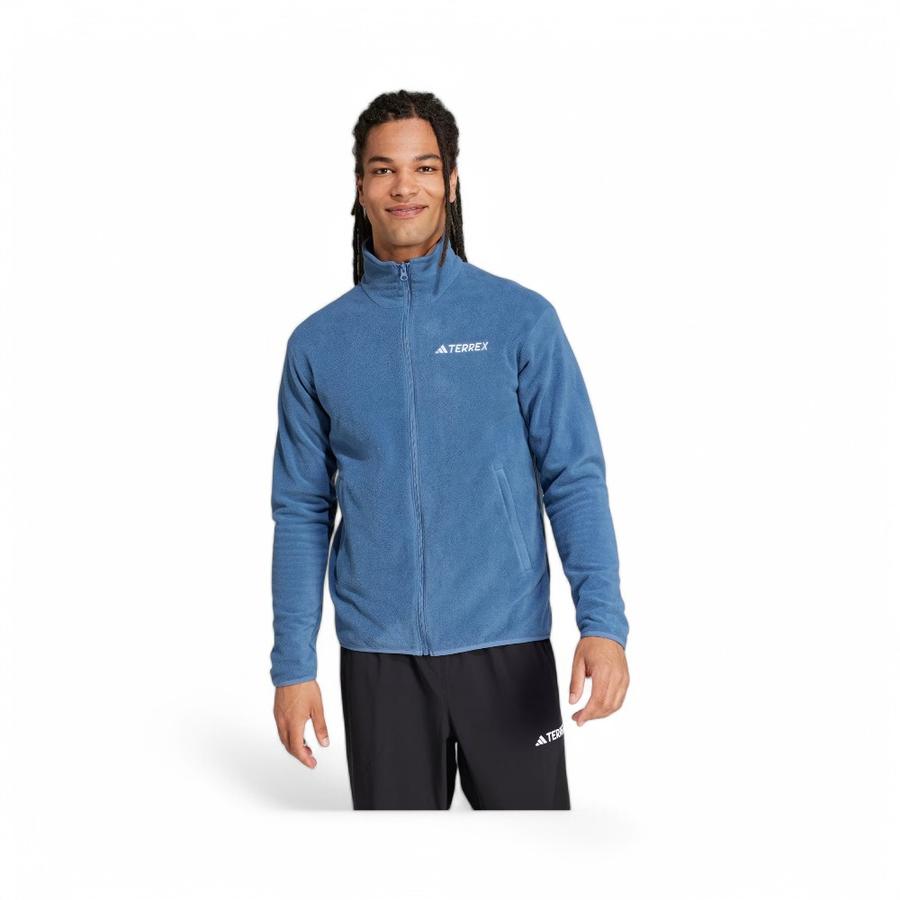 Polar Hombre Adidas Terrex Multi Full Zipper Azul